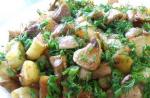 Champignon- en aardappelgerechten