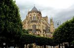 Katedral Katedral Bourges di Bourges, sejarah konstruksi