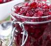 Recept voor cranberryjam.  Cranberry-jam.  Cranberry-sinaasappeljam maken